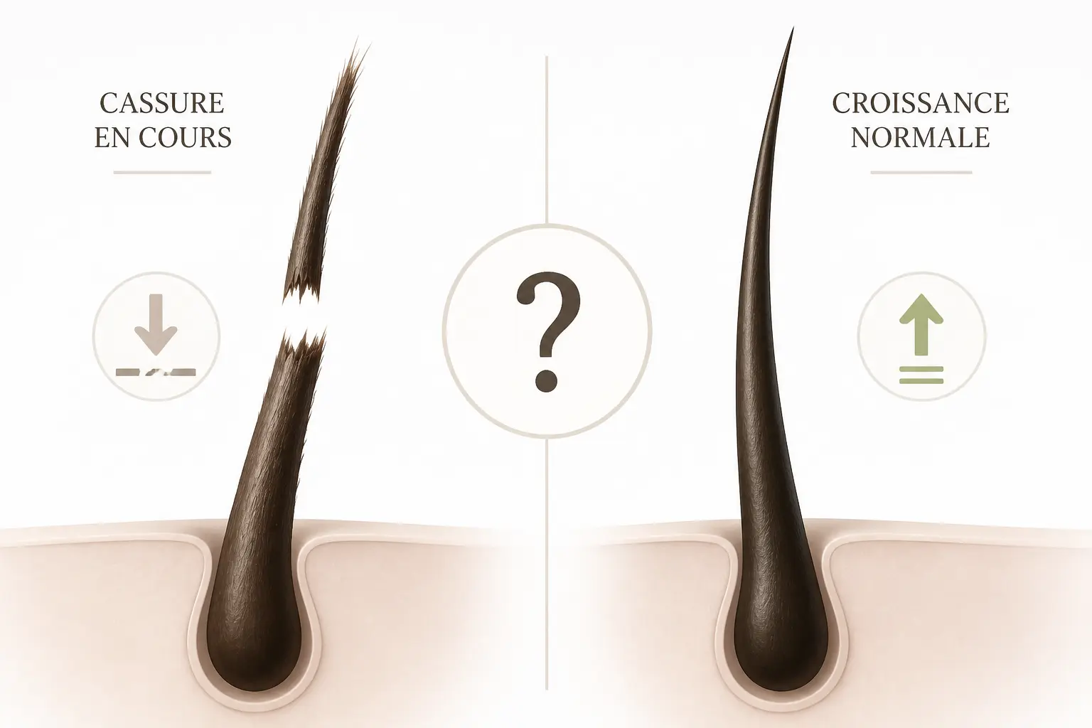 Pourquoi vos cheveux semblent ne plus pousser