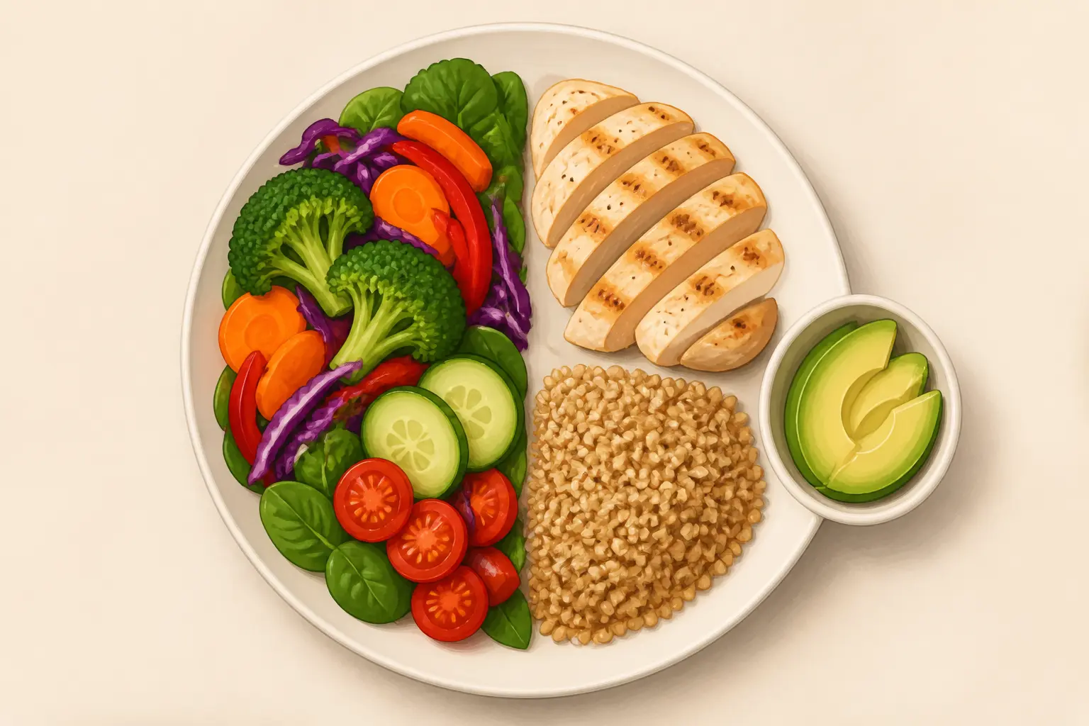 Composer des repas simples, rassasiants et compatibles avec la vraie vie