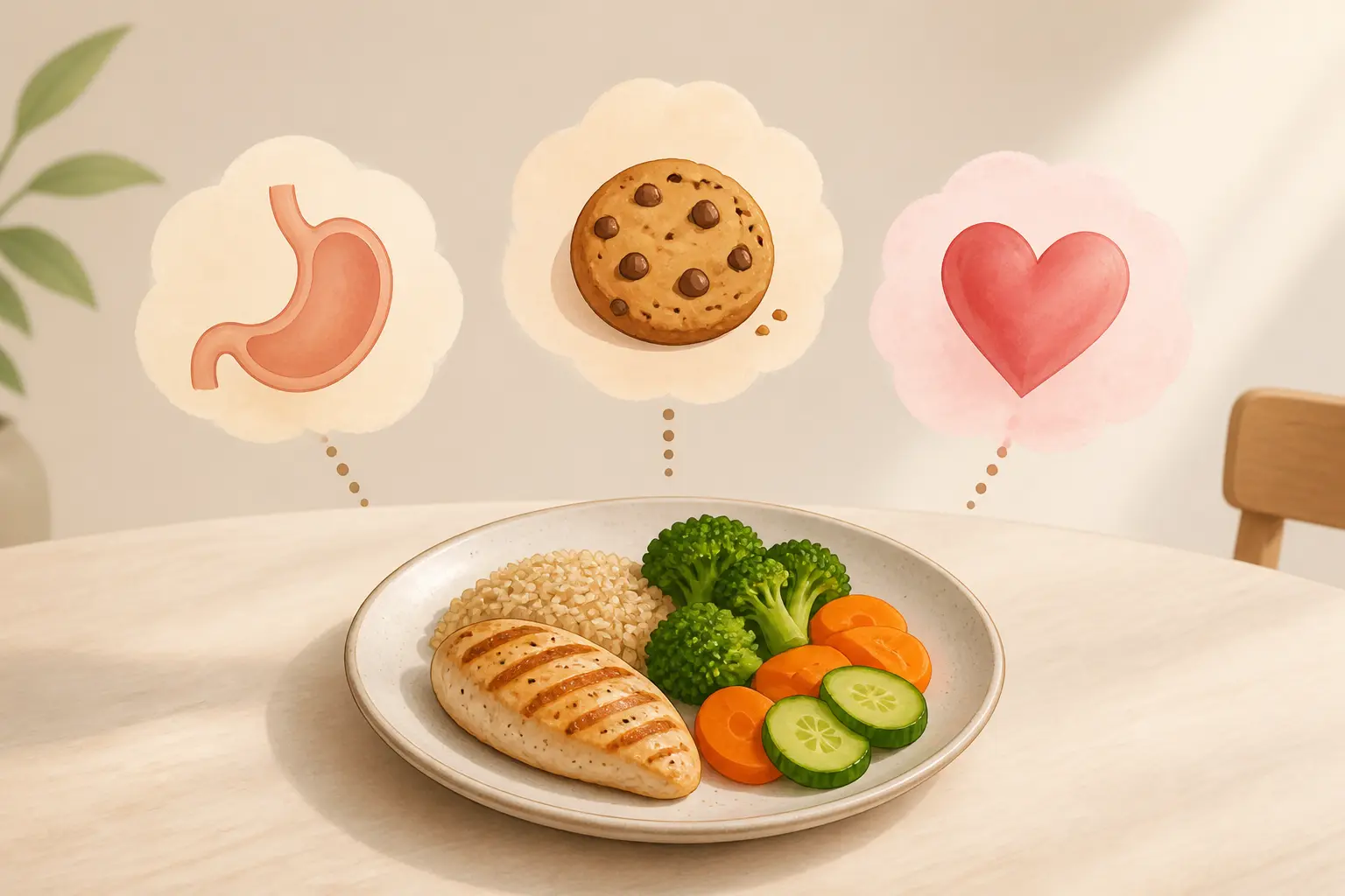 Faim réelle, envie de manger ou faim émotionnelle : comment faire la différence ?